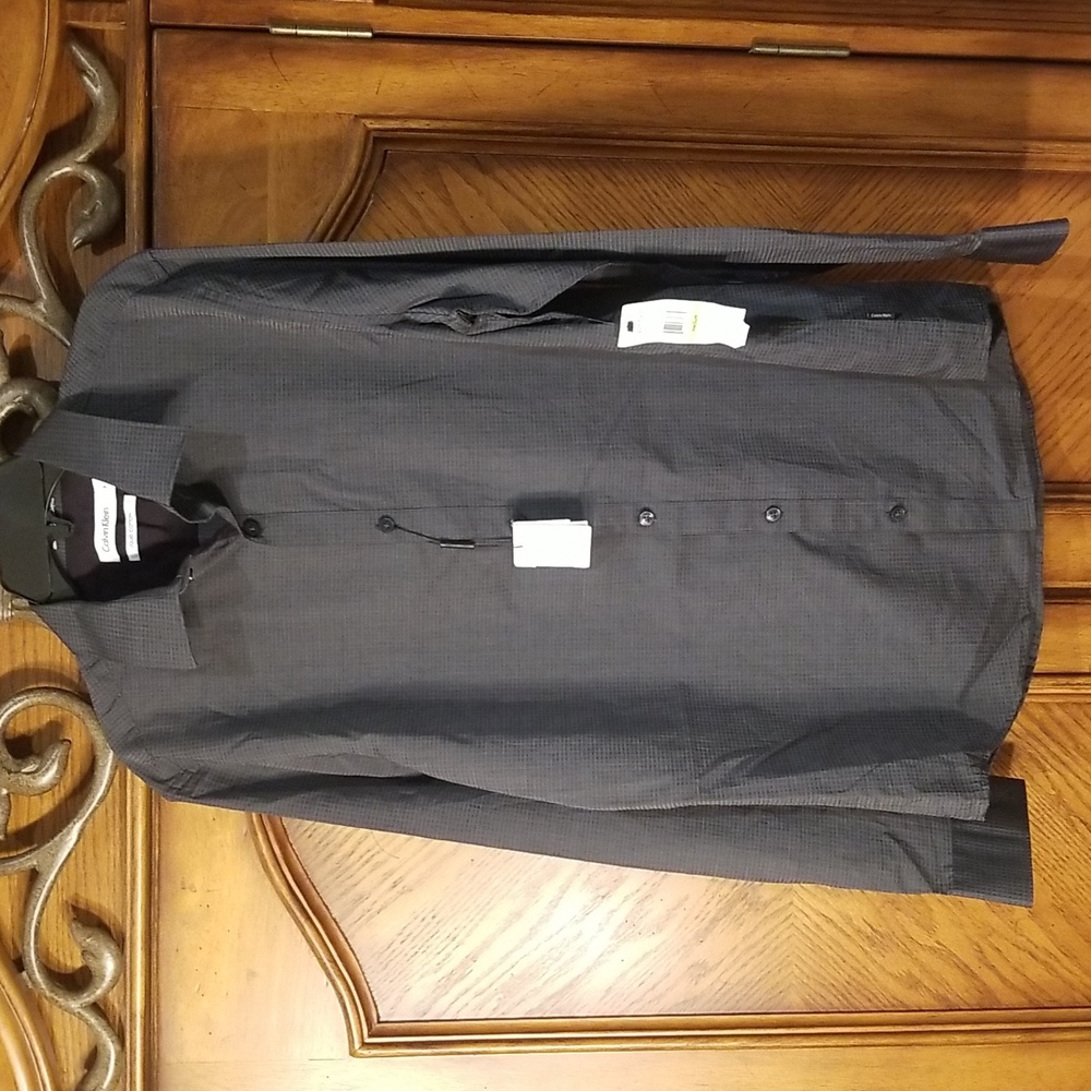 Calvin Klein Mens Dress Shirt Size Medium